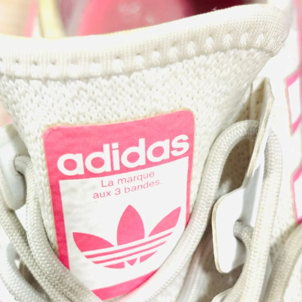 Adidas Hello Kitty Pink and White Sneakers - Picture 9 of 11